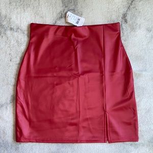 Red mini skirt from Windsor